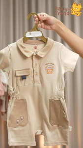 Elegant Kids ชุดเด็กผู้ชาย 6-24เดือน ชุดจั๊มสูท ลายแคมปิ้ง Collection | Babytrend