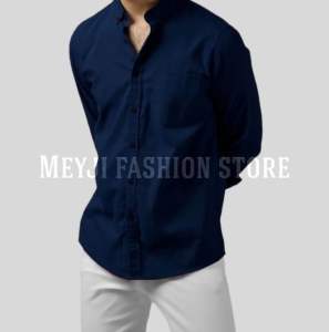 kemeja polos pria lengan panjang warna Lemon size M-XXXL formal non formall casual slimfirt termurah!!!!!!!