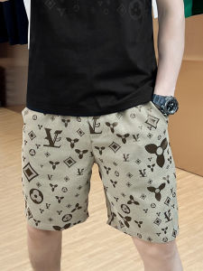 Quần Short Họa Tiết Hoa Rộng Rãi Mùa Hè 2025 Quần Dài Năm Điểm Thời Trang Nam Cạp Vừa Quần Dài Thường Ngày