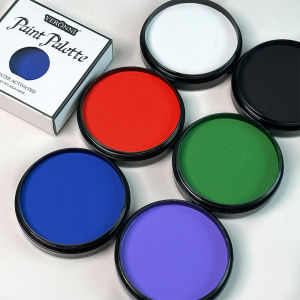 VERONNI 6 Colors 30g Monochrome Single Box Water-soluble Body Paint Festival Stage Opera Party Face Paint