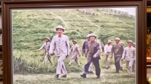 Ảnh màu BÁC HỒ và BÁC GIÁP