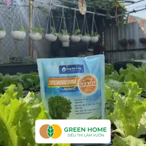 Nấm Đối Kháng Trichoderma Plus Humic GreenHome Bao 500gr Ủ Phân Hữu Cơ Ủ Rác Bổ sung Axit Humic