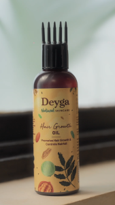 Deyga Hair Growth Oil 100ml | Natural Hibiscus & Rosemary Oil | Reduces Hair Fall Strengthens Roots & Boosts Hair Growth