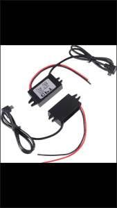 DC-DC Step Down Waterproof 12V To 5V Power Converter Module USB-A & Type C Dual USB Open Wire Adapter