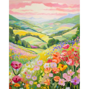Jigsaw Puzzle Stunning Field Scenery Art For Adults Perfect For Family Game Night And Brain Exercise