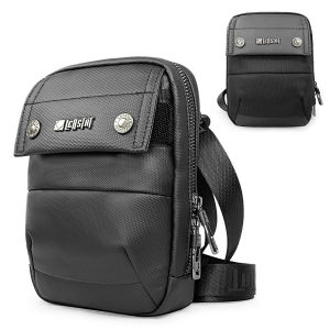 LEASTAT Classic Nylon Oxford Crossbody Bag for Men Casual Business Style Adjustable Strap