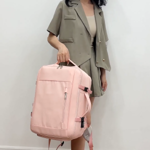 กระเป๋านักเรียน กระเป๋าเป้สะพายหลังความจุใหญ่ หนึ่งในระดับที่ดี สำหรับทั้งหญิงและชาย กระเป๋าสะพายเดินทางกระเป๋าคอมพิวเตอร์