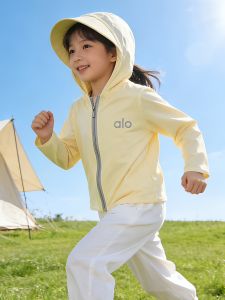 JIFANPAUL | Icy Silk Cute Children Sun Protection Clothes Thin Cartoon Outerwear