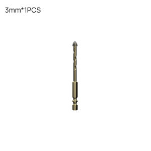 3-12mm Overlord Drill Tile Bit Hole Opener Cross Hex Tile Glass Ceramic Concrete Wall Reaming Drill Bit Hard Alloy Triangle Bit