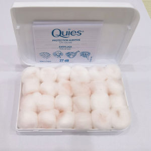French Original Quies Wax Pill Noise-Canceling Earplugs Anti-Noise Snoring Professional Male and Female Students for Sleep