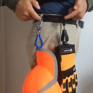 BizHome ตัวหนีบจับถุงมือ คลิปหนีบถุงมือ ที่หนีบจับเพื่อความสะดวกปลอดภัย สำหรับงานช่าง Glove clip