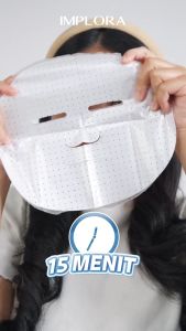 IMPLORA Essential Sheet Mask | Pore Care | Anti-Aging | Moisturizing | Acne Control | Masker Wajah