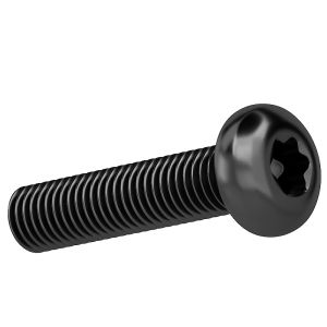 GUWANJI | Black 304 Stainless Steel Torx Head Tamper-Resistant Button Head Socket Screws