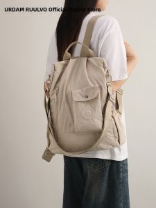 URCDN RDALVO | Korean Minimalist Nylon Backpack Large Capacity Travel Commuter