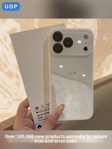 UGP | Simple Clear Color Full Lens Protection Phone Case