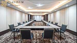 Seahorse Focus 180 +Tutup Plat - Meja IBM Meja Lipat Meja Rapat - HPL