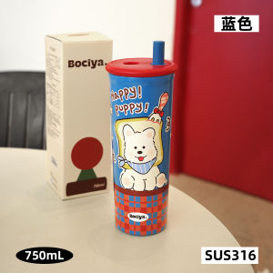 Cốc Cách Nhiệt Bằng Thép Không Gỉ Cho Nữ Cốc Đựng Nước Có Cán Dài Cốc Nước Xe Hơi Cốc Đựng Nước Lạnh Có Dây Đeo Cốc Đựng Trà