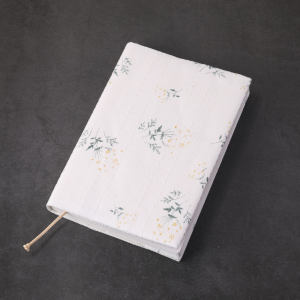 Adjustable Handmade Notebook Cover A5 A6 B6 TN Book Skin Fabric Art DIY Journal Cover Portable Reading Protector