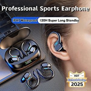 [Đặc biệt dành cho thể thao] Tai nghe Bluetooth không dây chính hãng chống nước thể thao Tai nghe Bluetooth giảm tiếng ồn