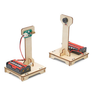 DIY Infrared Alarm STEM Kit Physics Experiment Electronic Assembly Educational Model Logic Training Learning Hobby Gift