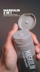 MASKULIN MS GLOW MEN - Bodylotion & Parfum Untuk Pria