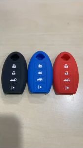Casing Silikon Karet Kunci Remote Nissan X-trail Xtrail 4 Tombol