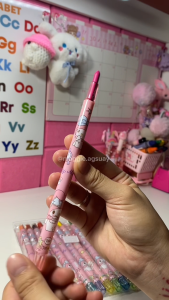 12Color Sanrio Rotating Crayon Kuromi Erasable Wax Crayons Washable Coloring Pencil Non-toxic