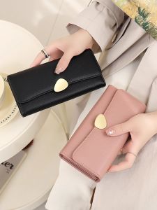 Túi Xách Nữ Cao Cấp Mềm Mại Đa Năng Dài Đơn Giản Túi Xách Cầm Tay Phong Cách Hàn Quốc Mùa Xuân 2025 Túi Đựng Đồ Dùng Cá Nhân