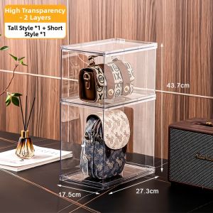 Transparent Closet Organizer Storage Box