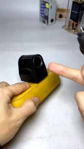 AC Adapter With Car Socket Auto Charger EU Plug 220V AC To 12V DC Use For Car Electronic Devices Use At Home