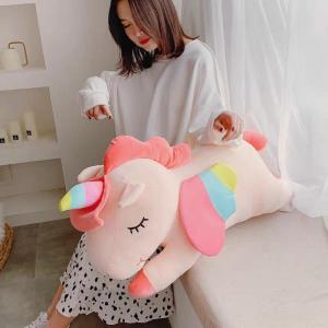 NGỰA PONY GẤU BÔNG KÌ LÂN THÚ BÔNG NGỰA 1 SỪNG UNICORN VẢI MINISO SIÊU MỊN 4 CHIỀU CHỐNG NHĂN 100% GÒN ĐẦY