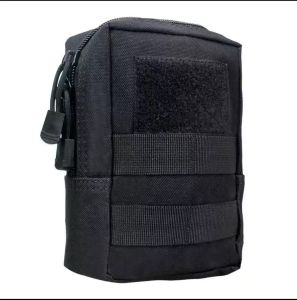กระเป๋าอเนกประสงค์ขนาดเล็กแบบยุทธวิธี กระเป๋าอเนกประสงค์แบบ Molle สำหรับกิจกรรมกลางแจ้ง เดินป่า ล่าสัตว์ ใช้กับกระเป๋าเป้สะพายหลัง เสื้อกั๊ก อุปกรณ์เสริม กระเป๋า EDC ขนาดกะทัดรัด