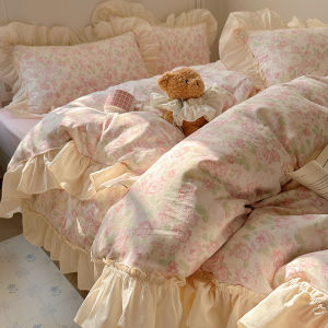 Kiss Dear | Princess Style Cotton Double Gauze Bed Set