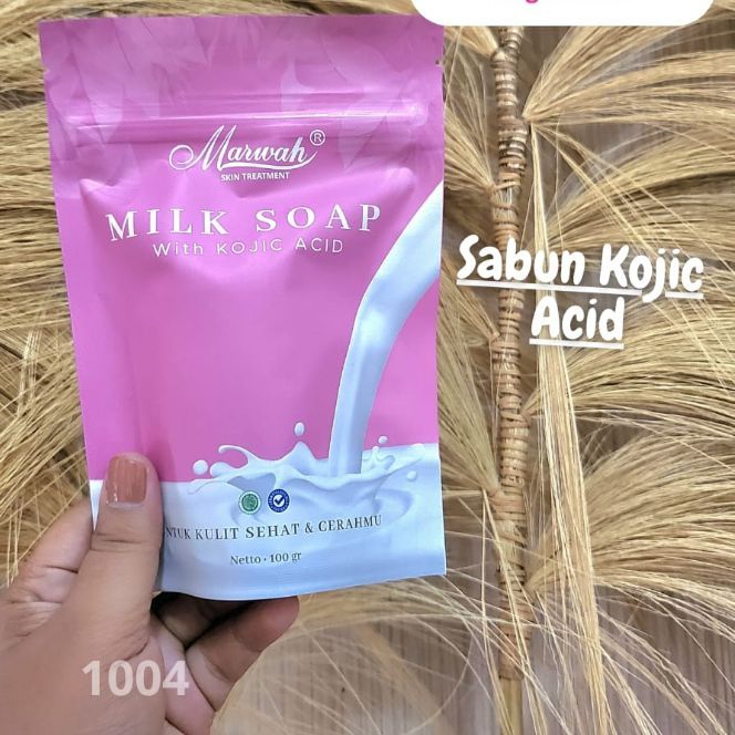 Marwah Milk Soap With Kojic Acid Kemasan Baru Sabun Batang Untuk