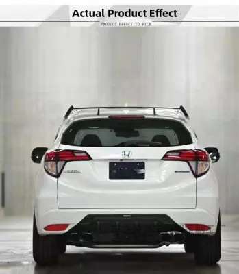 Honda Fit XR-V URX Jade Carbon Fiber Rear Wing Modification Tail Wing Top Wing Aerodynamic Spoiler for Car Appearance Enhancement