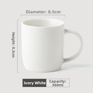 Ceramic Mugs for Men with Lid And Spoon Couple Water Cups Home Coffee Tea Cups New Model Chinese Ceramic Mugs Nordic Style