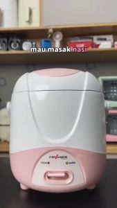 Advance G06 Rice Cooker Magic Com Mini Penanak Nasi 0.6 Liter Portable Travel Anti Lengket