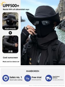 WANBAOLV | UV Protective Cool Face Mask Thin Breathable