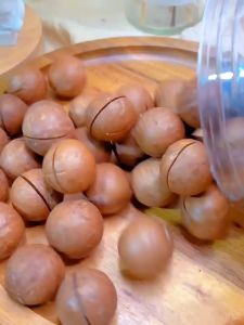 Roasted macadamia nuts unsalted ready to eat canned 500g