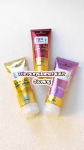 [PAKET] PURBASARI Gluta Hya Serum 180ml + Lulur Mandi Pengantin 500gr - Lulur Lotion