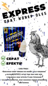 obat korel ayam JALU AJI EXPRESS - Obat Korep 8 ml