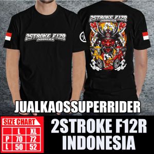 BAJU KAOS DISTRO YAMAHA 2STROKE F12R INDONESIA