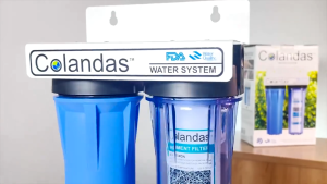 Colandas เครื่องกรองน้ำใช้ 2 ขั้นตอน ฟรี !!!  PP 1 ไมครอนเพิ่มอีก 1 ชิ้น  #กรองน้ำใช้