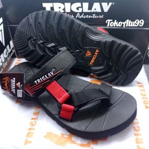Sandal Gunung Triglav Spider/Sendal Gunung Outdoor Cowok keren/Sandal Triglav Pria terbaru bahan karet super