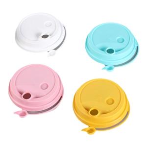 Chống Rò Rỉ Ép Phun Nắp Cốc Cho Cà Phê Và Trà Sữa Dùng Một Lần Ly Có Dây Kết Nối 1000 Miếng Toàn Bộ Hộp