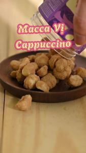 Combo 2 hộp Macca Vị Capuchino Tinh Tế và Macca Vị Caramel nhẹ nhàng hộp 100gr