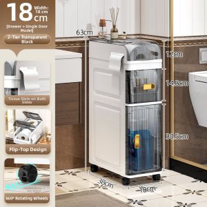 Luxury Bathroom Storage Cabinet