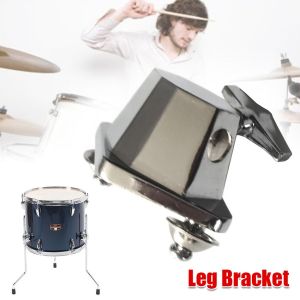 Floor Tom Drum Leg Bractet Zinc Alloy Tom Drum Rack Clamp Holder Mount Base Plate Tom Drum Support Parts