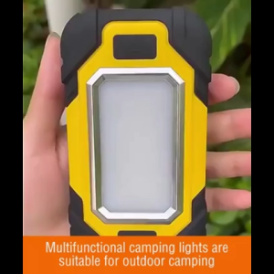 SUPERFIRE Portable Work Light Heavy Duty X102 USB Rechargeable LED Flashlight With COB Adjustable Waterproof Camping Lantern Magnet Design Emergency Light For Brownout