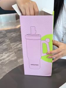 CHICU TOM | Straw Insulated Large Capacity Chilled Water Bottle